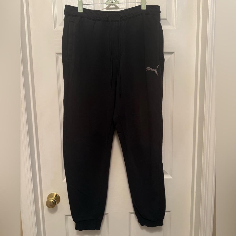 Puma Men's Black Sweatpants